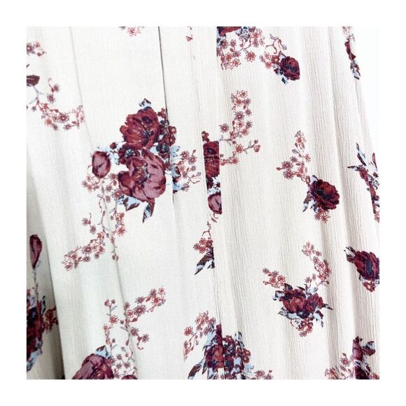 Free People Swing Dress Womens XS Floral Sleeveless Tea Combo Boho Flowy - Picture 4 of 10